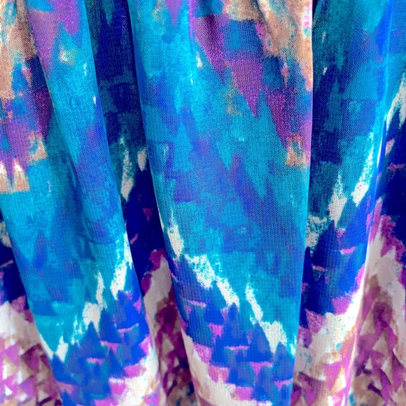 Lily Rose Sheer Maxi Dress Sz S EUC - Picture 8 of 8